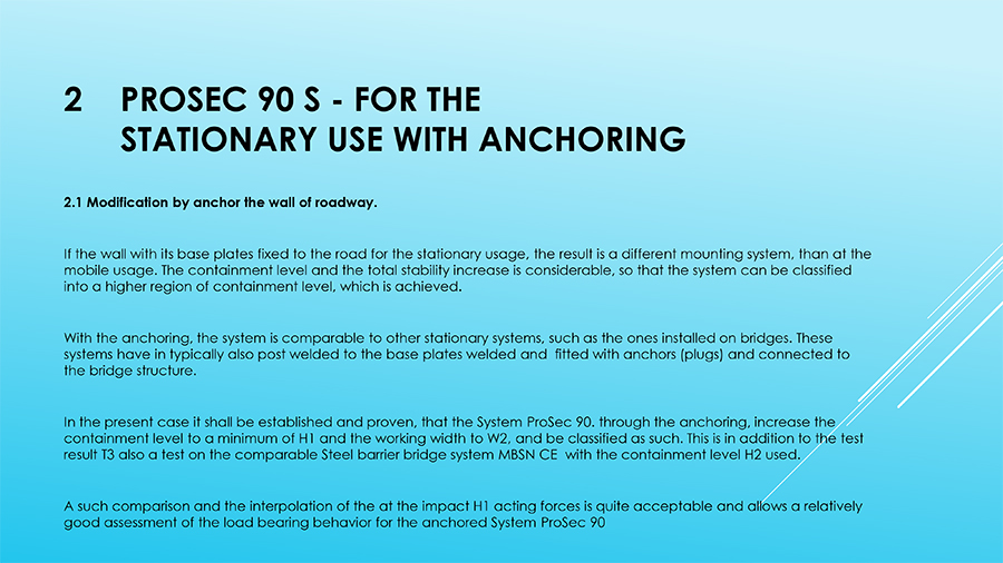 Prosec 90 barrier BK 15