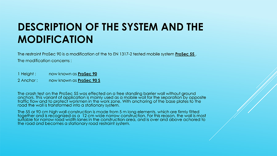 Prosec 90 barrier BK 32