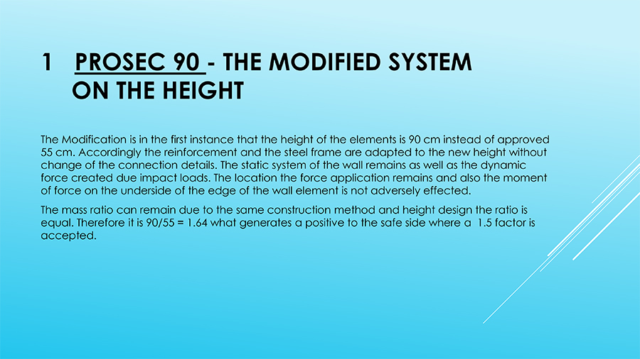 Prosec 90 barrier BK 35